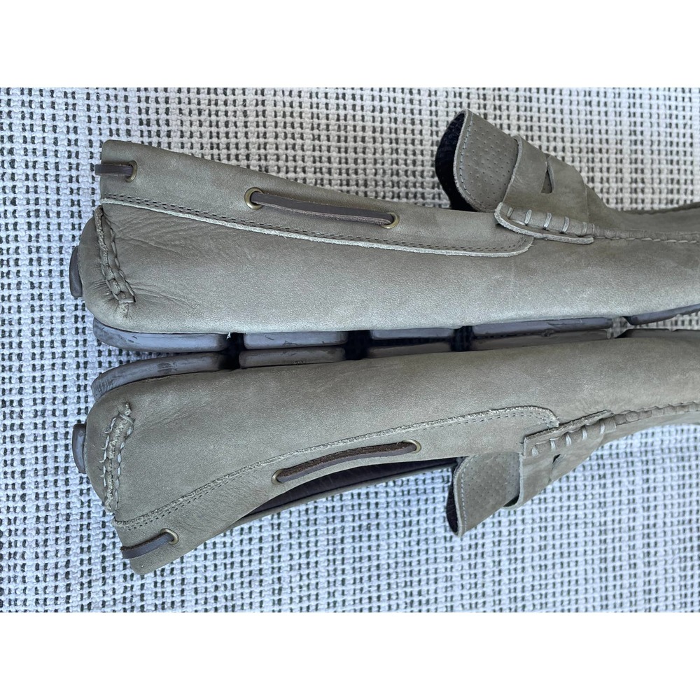 Johnston & Murphy Taupe Loafers - Picture 4 of 8